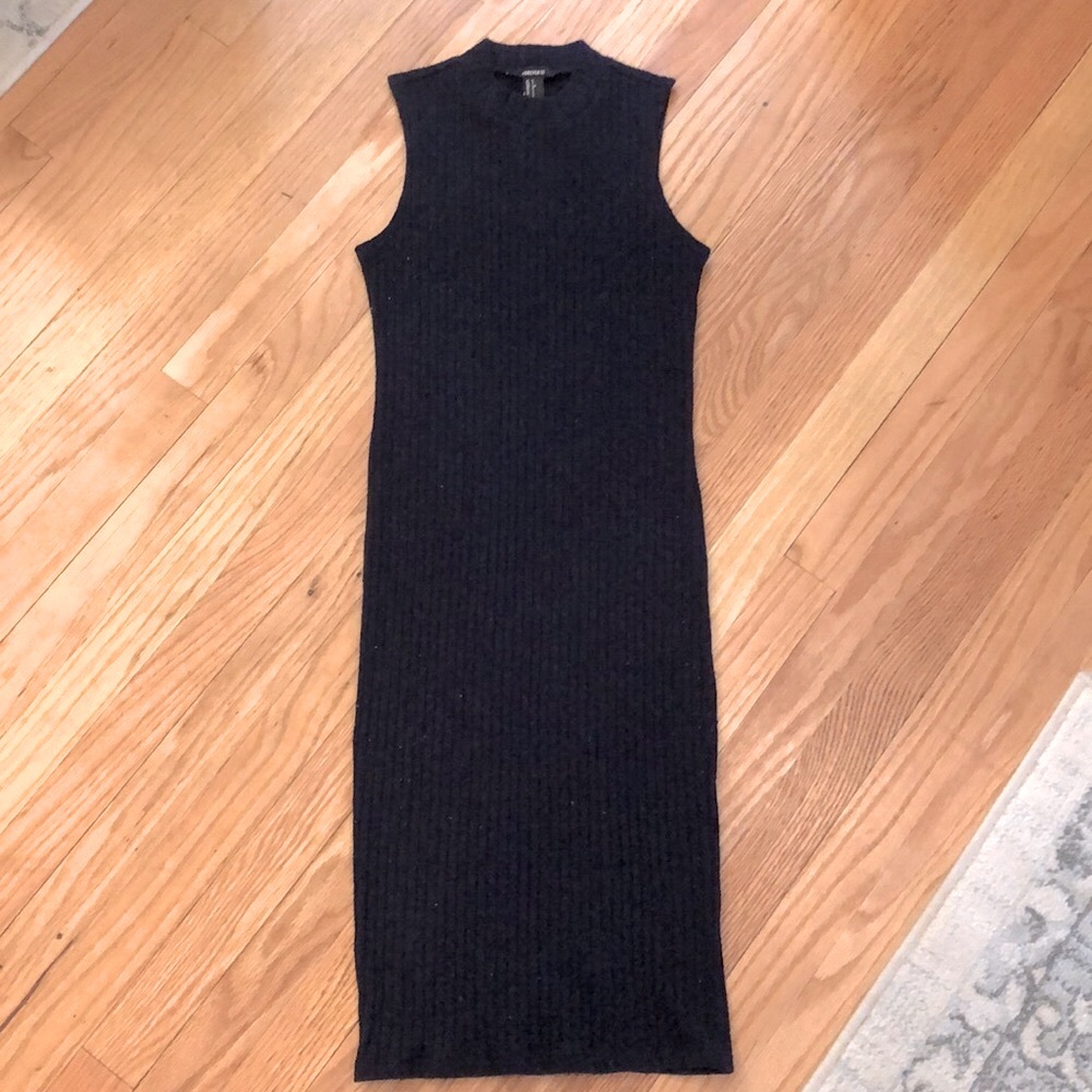 Forever 21 sleeveless ribbed dress